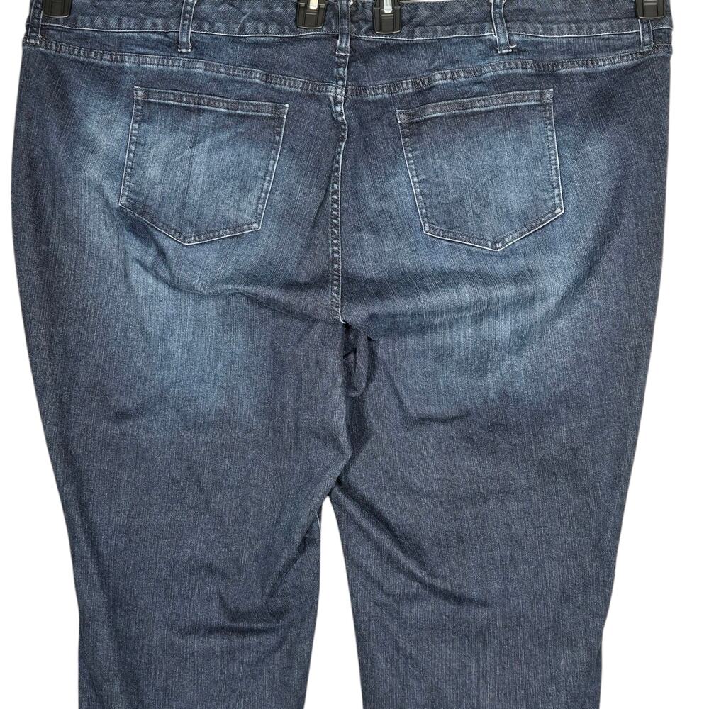 Torrid Denim Jeans 30 Plus Classic Skinny Vintage‎ Stretch Dark Wash Mid Rise - Picture 7 of 11